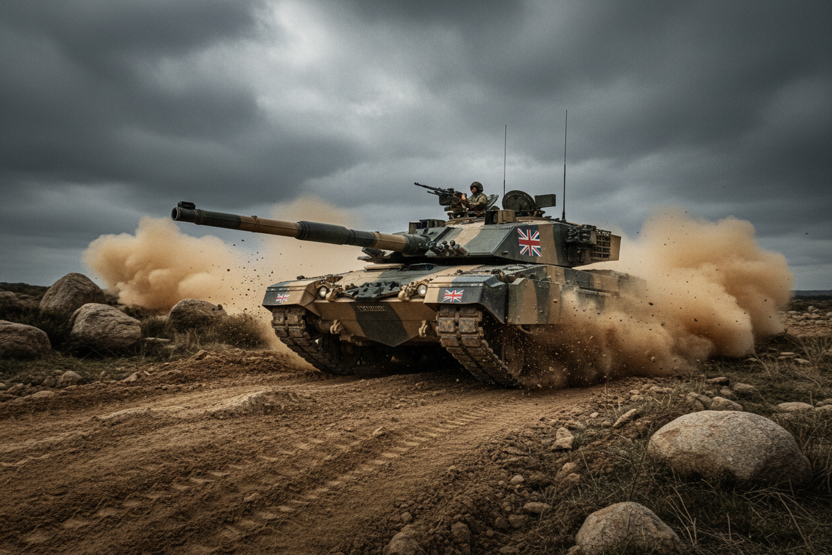 British modern armour scale model kits including Centurion Chieftain and Challenger 2 tanks at Monster Models and Games