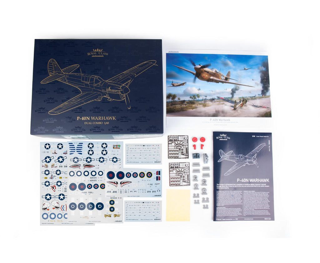 Eduard 1/48 P-40N Warhawk Royal Class Dual Combo (R0025)