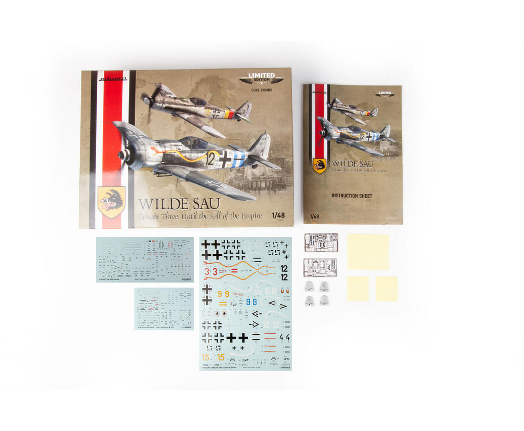 Eduard 1/48 Fw 190A-8/D-9 Wilde Sau Episode 3 (11199) — New — 1/48 Scale, Luftwaffe, Weekend Edition — image 2 of 20
