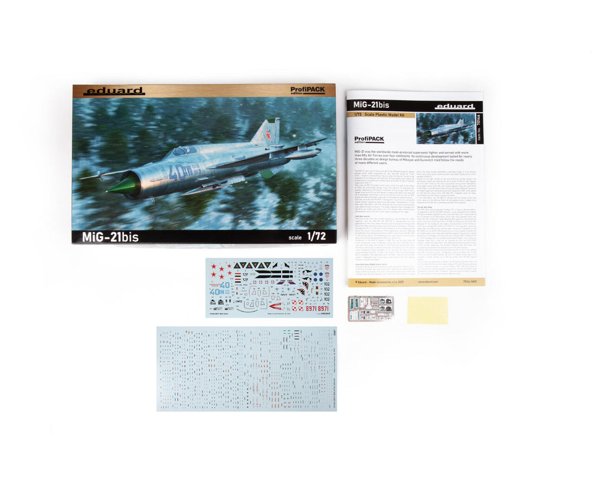 Eduard 1/72 MiG-21bis ProfiPACK Edition (70146) — New — image 2 of 10
