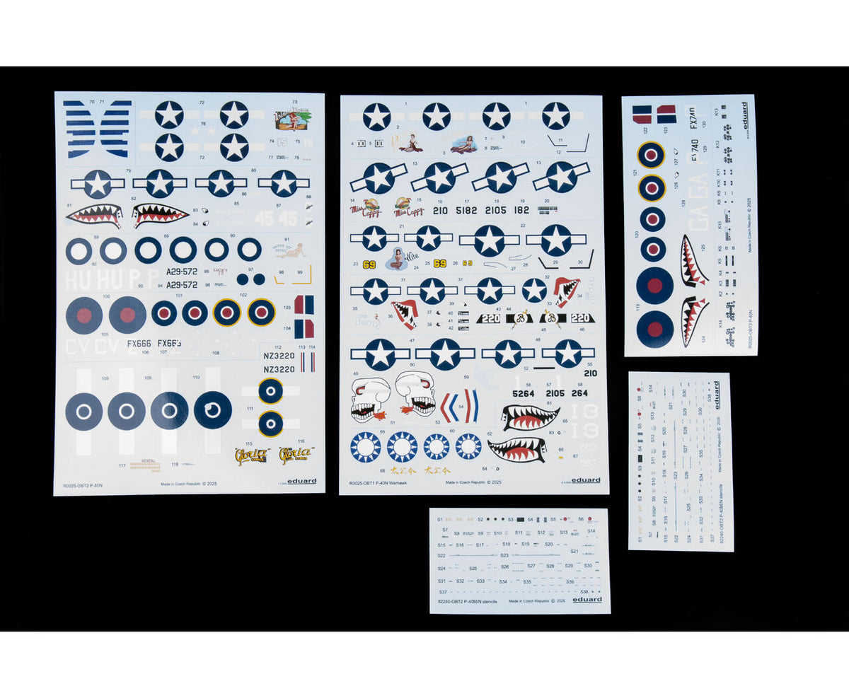 Eduard 1/48 P-40N Warhawk Royal Class Dual Combo (R0025)