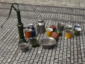 MiniArt 1/35 Water Pump Set (35578)