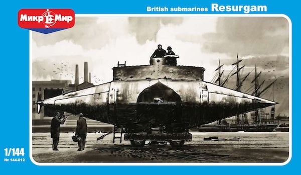 MikroMir 1/144 British Submarines Resurgam (144-012)