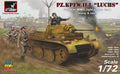 Armory Models Group 1/72 Pz.Kpfw.II L "Lucas" German WWII Light Recon Tank (early & late) (#72203)