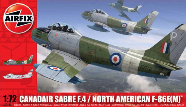 Airfix 1/72 Canadair Sabre F.4 / North American F-86E(M) (A03083)