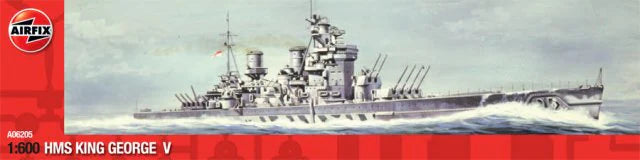 Airfix 1/600 HMS King George V (A06205)