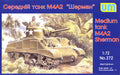 UM Models 1/72 M4A2 Sherman Medium Tank (372)