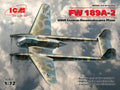 ICM 1/72 Fw 189A-2 WWII German Reconnaissance Plane (72292)