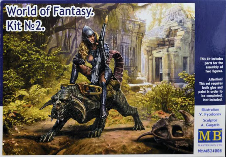 Master Box Ltd 1/24 World of Fantasy.  Kit No 2. (MB24008)