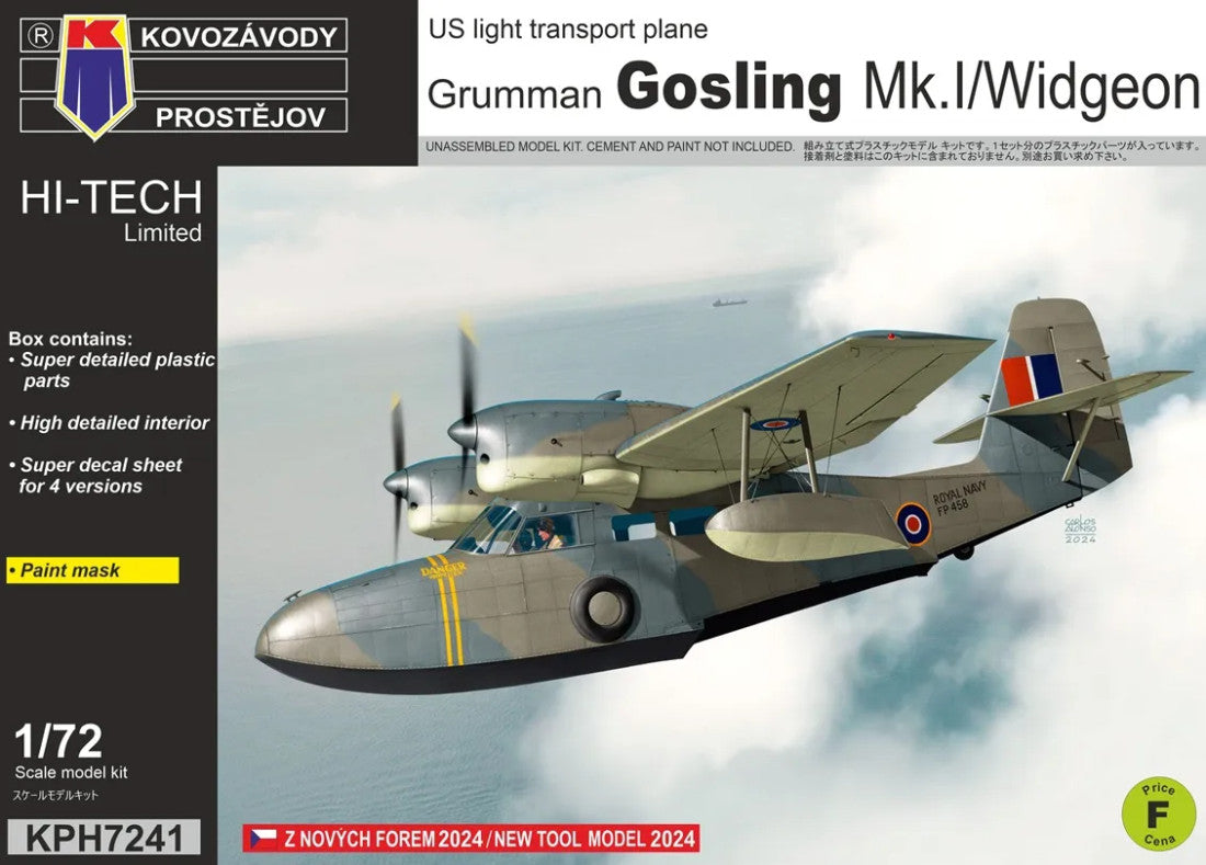 KP Models 1/72 Gosling Mk.I / Widgeon (KPH7241) — New — Aircraft, Military
