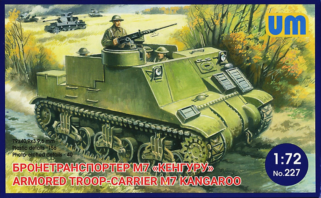 UM 1/72 M7 'Kangaroo' Armored troop-carrier (227)