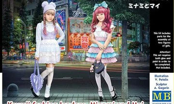 Master Box Ltd 1/35 Kawaii fashion leaders. Minami and Mai (MB35187)