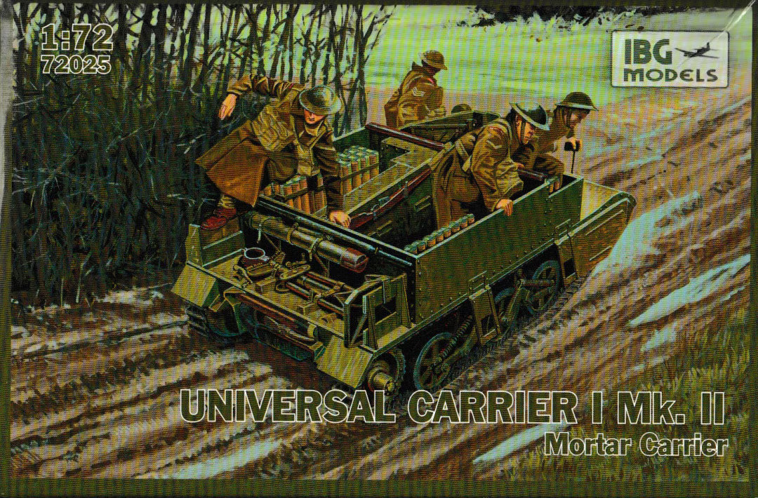 IBG 1/72 Universal Carrier I Mk. II Mortar Carrier (72025)