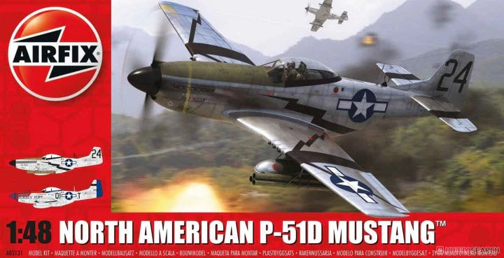Airfix 1/48 North American P-51D Mustang (A05131)