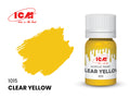 ICM Acrylic Paint 12ml Clear Yellow (1015)