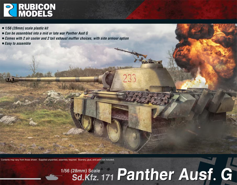 Rubicon Models 1/56  Sd.Kfz. 171 Panther Ausf. G (280015)