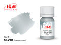 ICM Acrylic Paint 12ml Silver (1024)