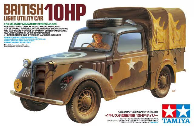 Tamiya 1/35 British Light Utility Car 10HP (35308)