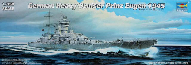 Trumpeter 1/350 German Heavy Cruiser Prinz Eugen 1945 (05313)