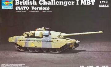 Trumpeter 1/72 British Challenger I MBT (Nato Version) (07106)