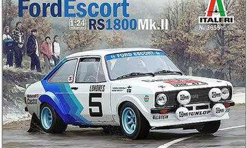 Italeri 1/24 Ford Escort RS1800 Mk.II (3655)