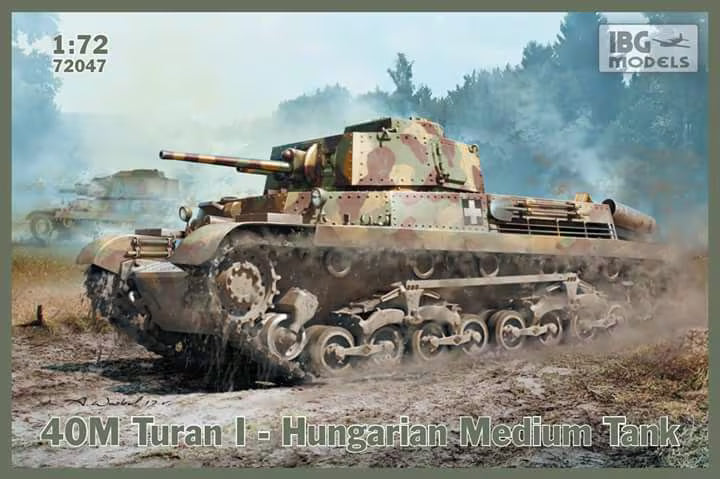 IBG 1/72 40M Turan I Hungarian Medium Tank (72047)