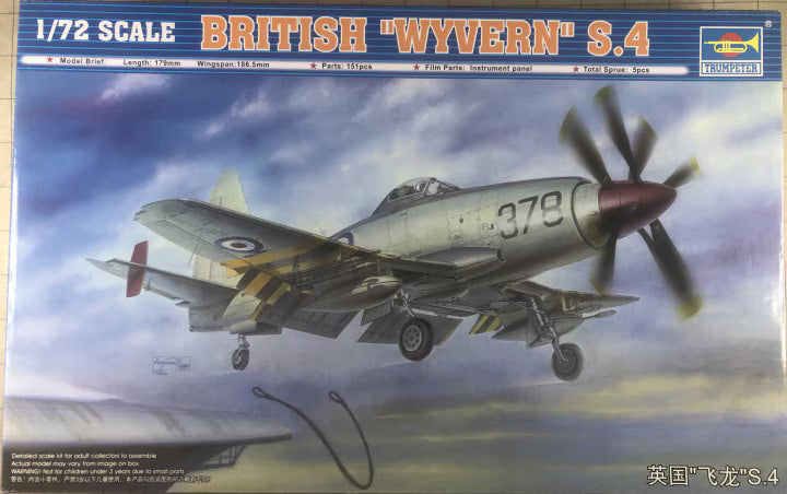 Trumpeter 1/72 British Westland Wyvern S.4 (01619)