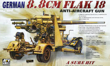 AFV Club 1/35 German 8.8 cm FLAK 18 Anti-Aircraft Gun (AF35088)