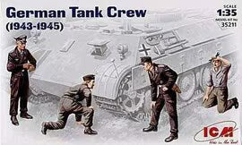 ICM 1/35 German Tank Crew (1943-1945) (35211)