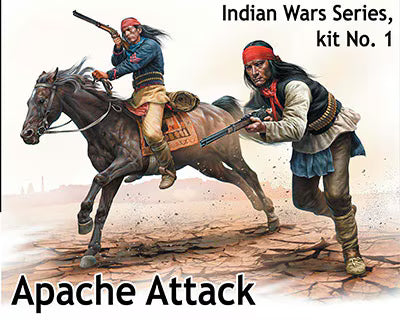 Master Box Ltd 1/35 "Apache Attack" Indian Wars Series, Kit No. 1 (MB35188)