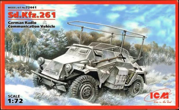 ICM 1/72 Sd.Kfz. 261 Radio Communication Vehicle (72441)