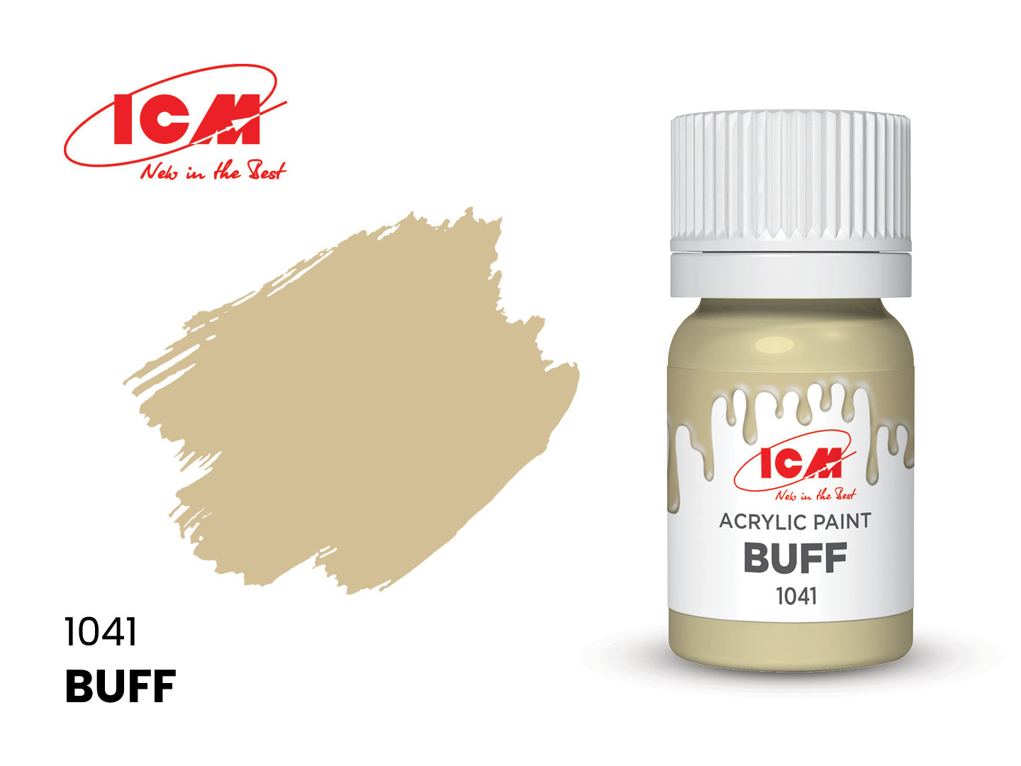 ICM Acrylic Paint 12ml Buff (1041)