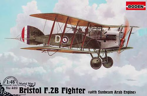 Roden 1/48  Bristol F.2B Fighter (With Sunbeam Arab Engine) (429)