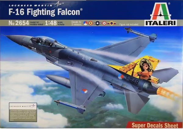 Italeri 1/48 F-16 Fighting Falcon (2654)