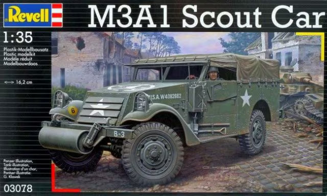 Revell 1/35 M3A1 Scout Car (03078)