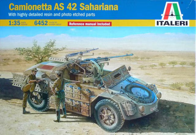 Italeri 1/35 Camionetta AS 42 Sahariana (6452)