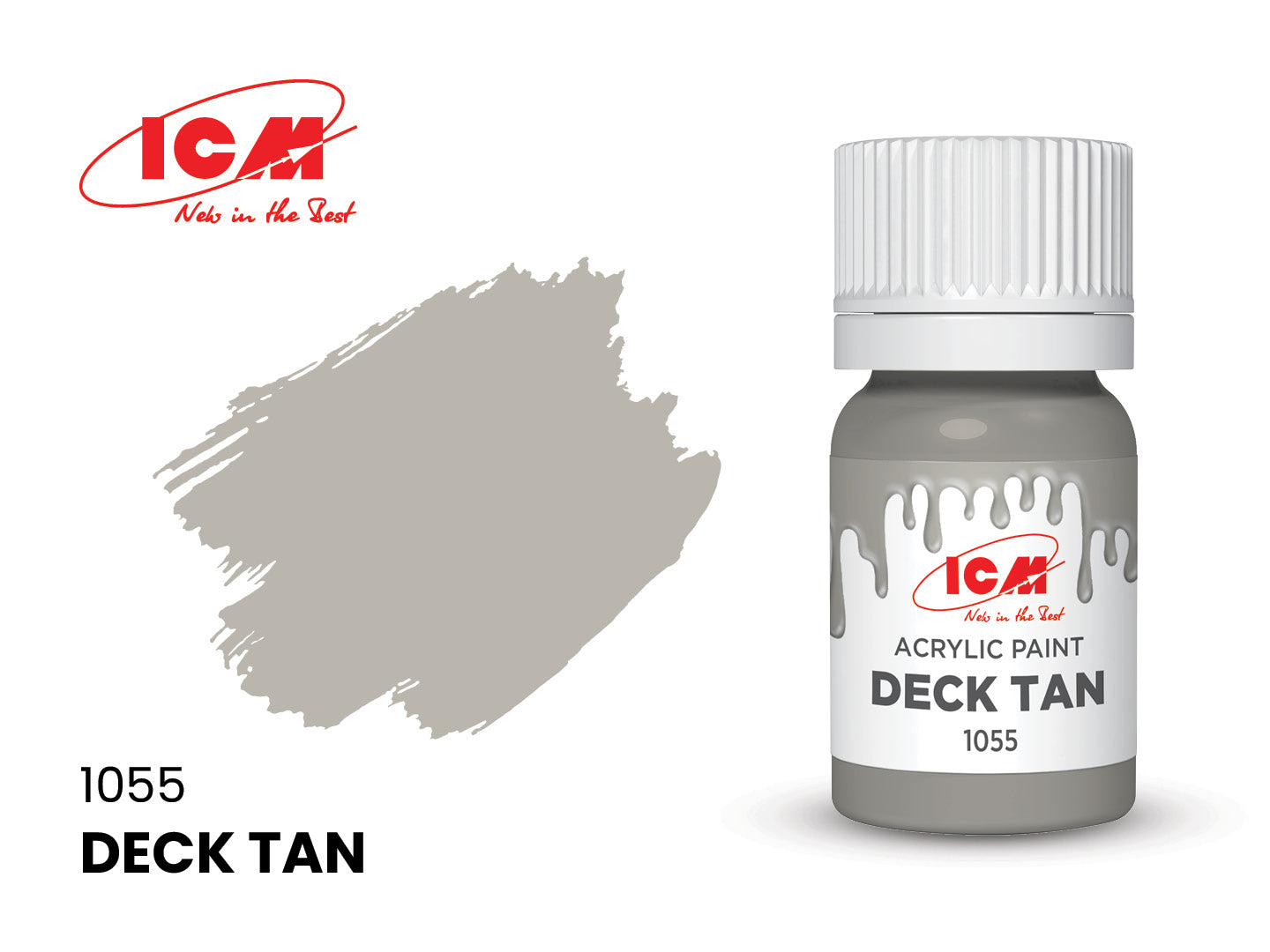 ICM Acrylic Paint 12ml Deck Tan (1055)