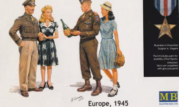 Master Box Ltd 1/35 V-Day Europe, 1945 (MB3514)