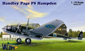 Valom 1/72 Handley Page P5 Hampden (72045)