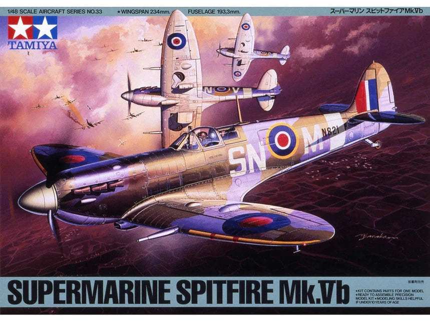 Tamiya 1/48  Supermarine Spitfire Mk.Vb (61033)