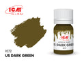 ICM Acrylic Paint 12ml US Dark Green (1072)