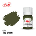 ICM Acrylic Paint 12ml Russian Green (1073)