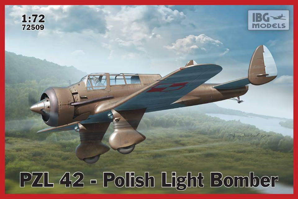 IBG 1/72 PZL 42 Polish Light Bomber (72509)