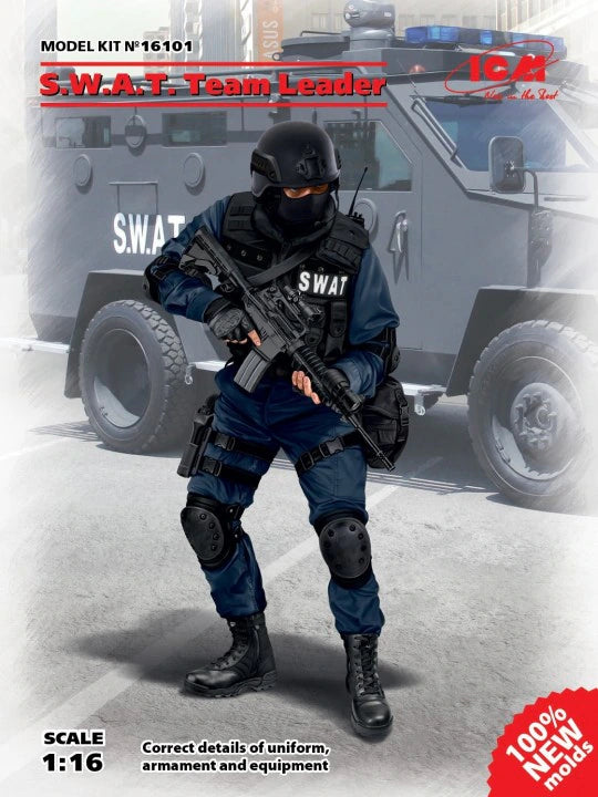 ICM 1/16 S.W.A.T. Team Leader (16101)