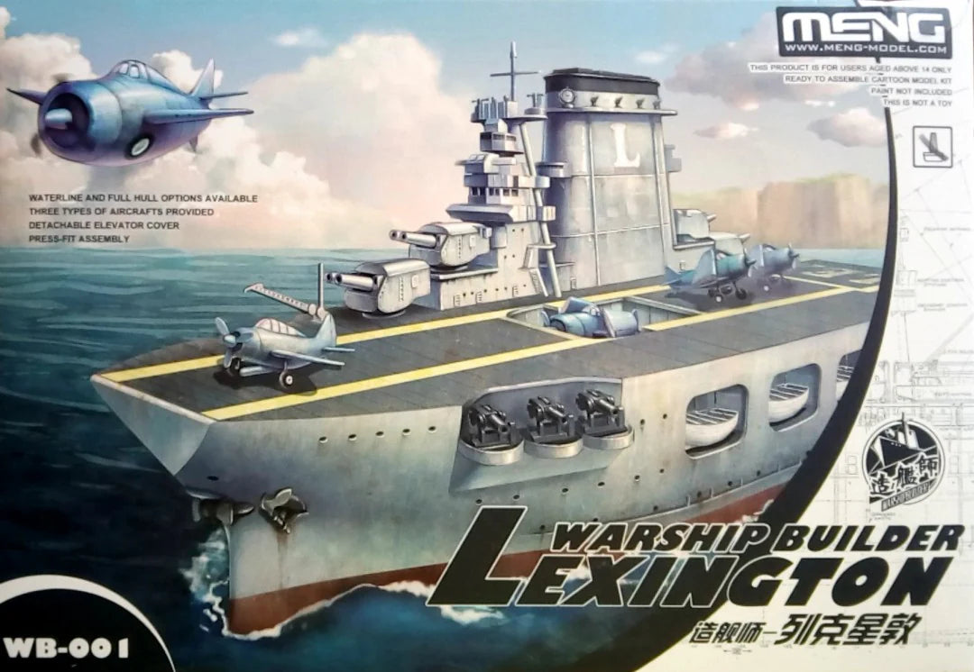 Meng Warship Builder Lexington (WB-001)