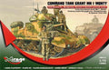 Mirage Hobby 1/72 Command Tank Grant Mk I w/ 'Monty' figure (728005)