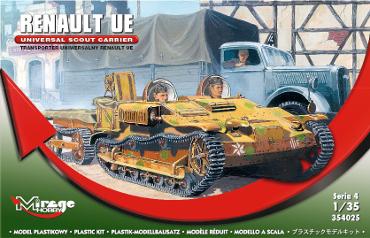 Mirage Hobby 1/35 Renault UE 2 Universal Scout Carrier modèle 37 (354025)
