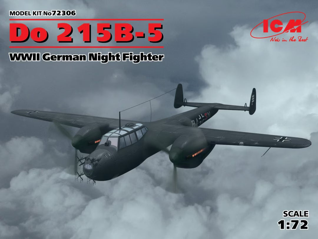 ICM 1/72 Do 215B-5 WWII German Night Fighter (72306)