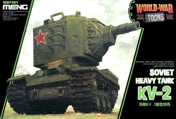 Meng World War Toons KV-2 Soviet Heavy Tank (WWT-004)