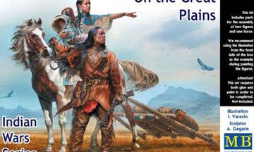 Master Box Ltd 1/35 "On the Great Plains" Indian Wars Series (MB35189)